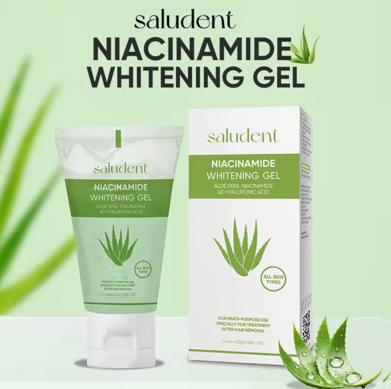 Saludent Niacinamide Whitening Gel | 50g