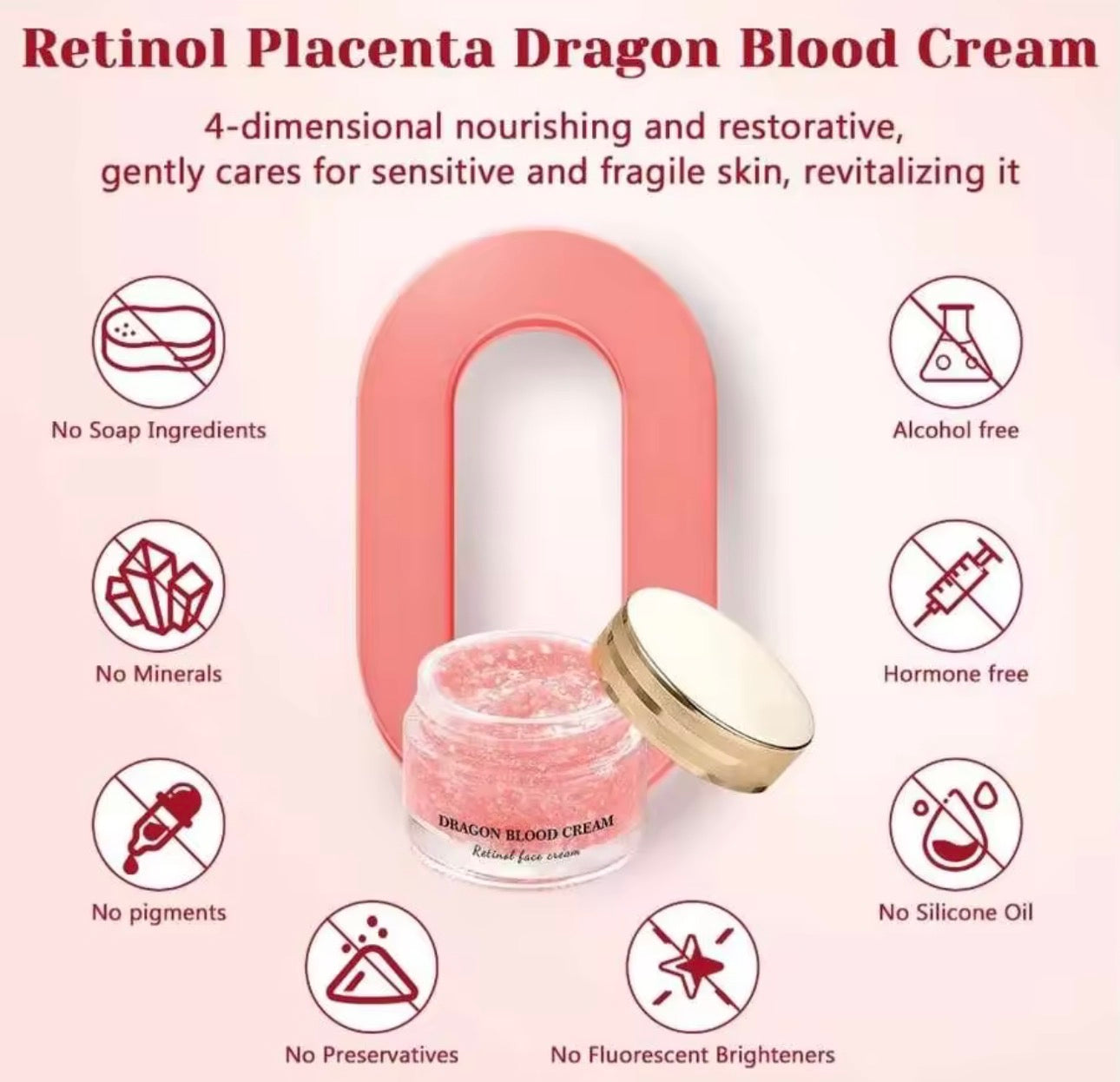 Retinol Placenta Royal Dragon Blood Cream|50g