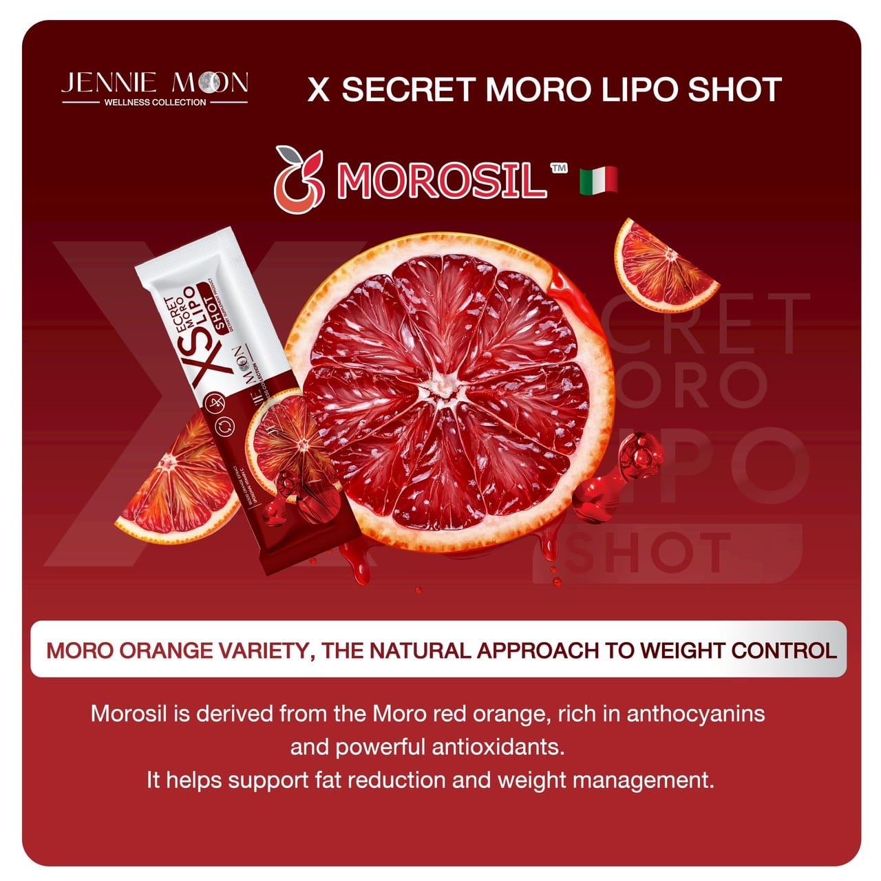 Jennie Moon Secret Moro Lipo Shot XS