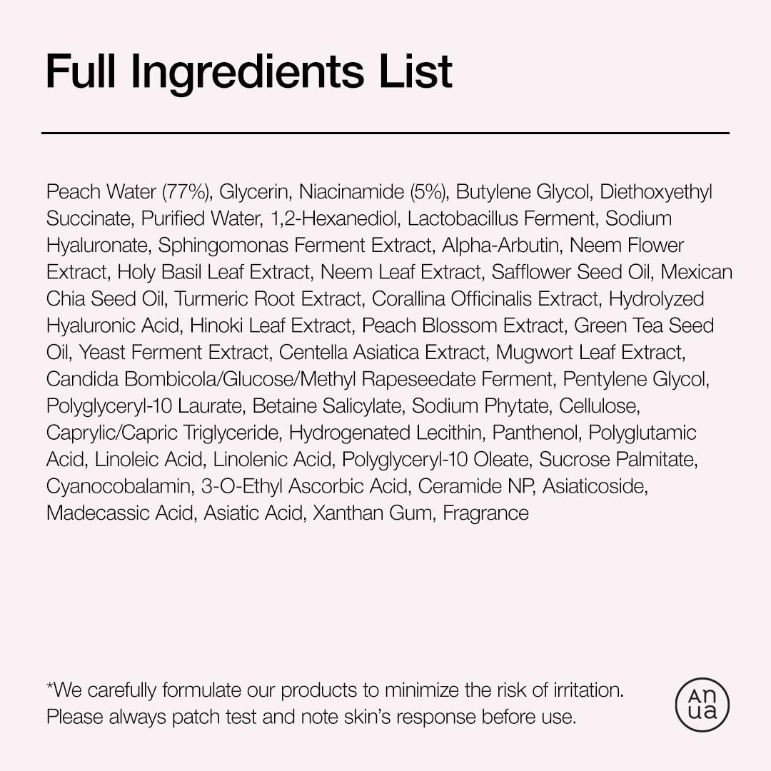 Anua Peach 70 Niacin Serum 30ml