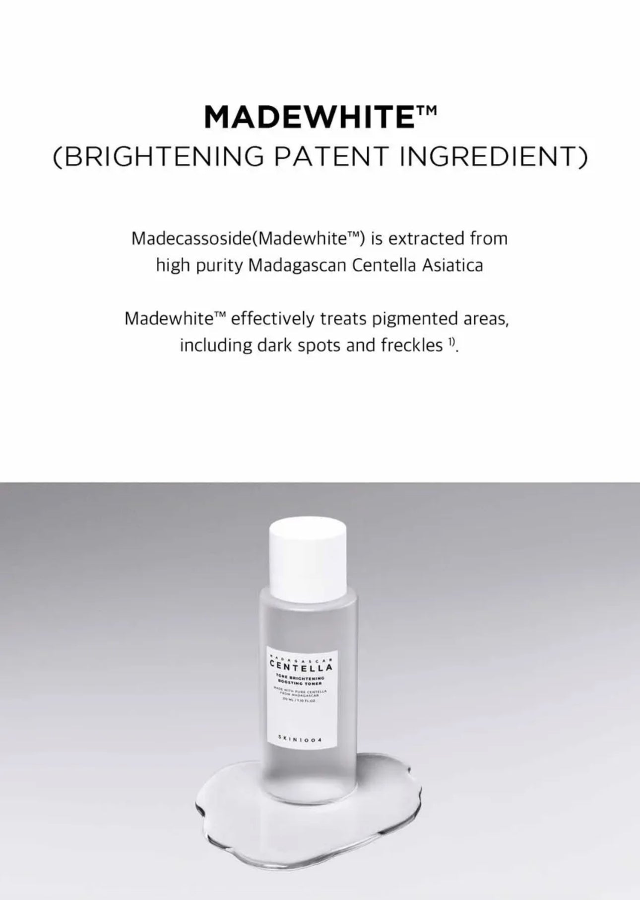 Centella Tone Brightening Boosting Toner |210ml | SKIN1004 Madagascar | Authentic from Korea