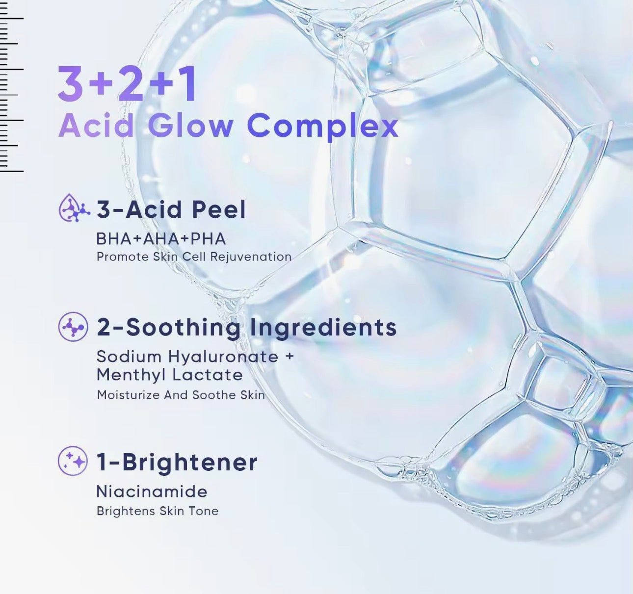 SKINTIFIC AHA BHA PHA Exfoliating Pads | 40 pads