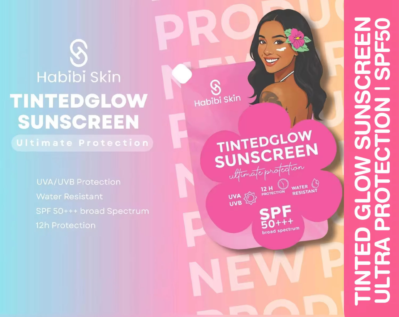 Habibi Skin Tinted Glow Sunscreen SPF 50
