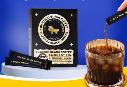 DUJOSOO Black Coffee Powder | 10sachets