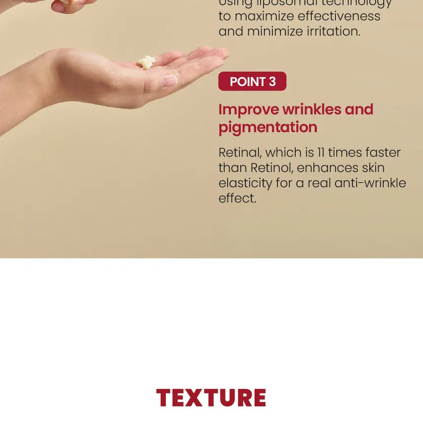 SEOUL 1988 Cream : Retinal Liposome 1% + Fermented Rice - KSECRET