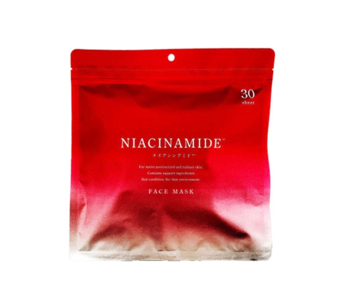 Niacinamide | Exosome Facemask | 30Sheets | Authentic Japan