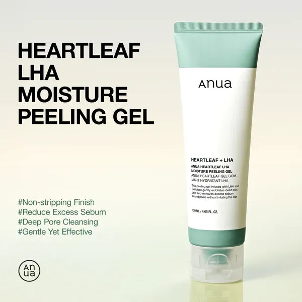 Anua Heartleaf LHA Moisture Peeling Gel 120ml | authentic from Korea