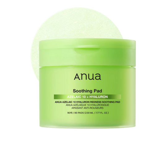 Anua Azelaic 10 Hyaluron Redness Soothing Pad | 90 Pads | 230ml | Authentic from Korea