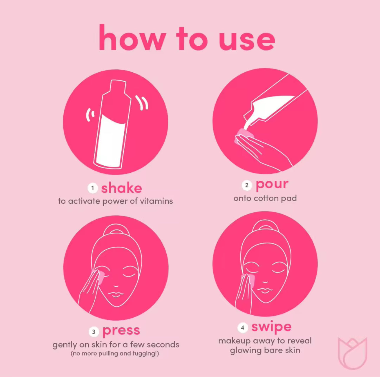 Ponds Vitamin Micellar Water Brightening Rose 100mL