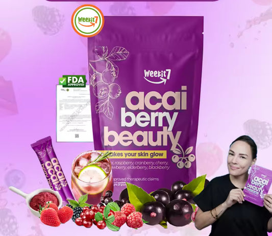 Weekit7 Acai Berry Beauty Powdered Drink