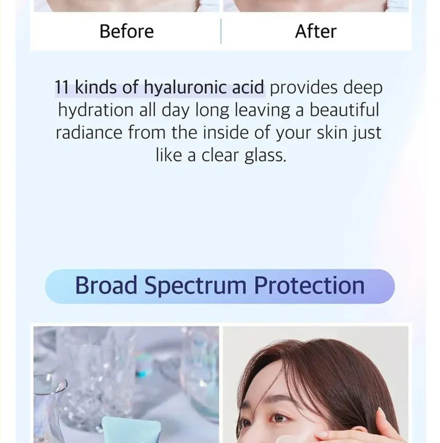 numbuzin - No.1 Pure Glass Clean Tone Up 50ml SPF 50+ PA ++++