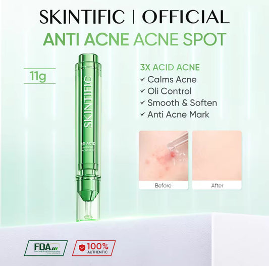 SKINTIFIC 3X ACID ANTI ACNE SPOT (11g)