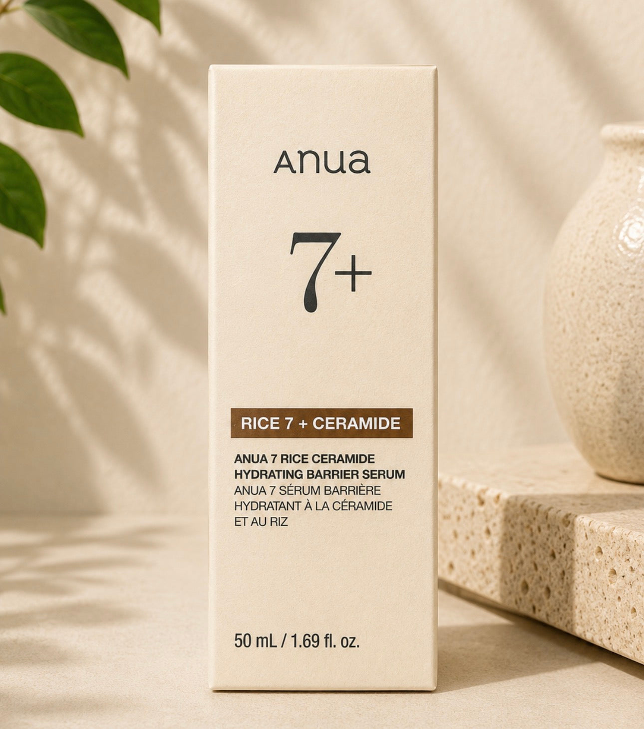 ANUA Rice 7 Ceramide Hydrating Barrier Serum 50ml