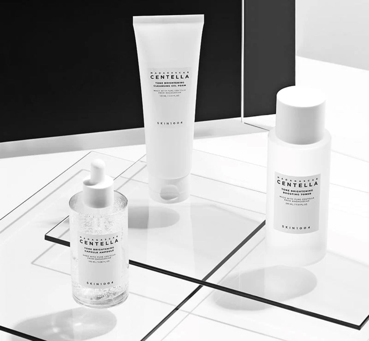 Centella Tone Brightening Cleansing Gel Foam | 125ml | SKIN1004 Madagascar