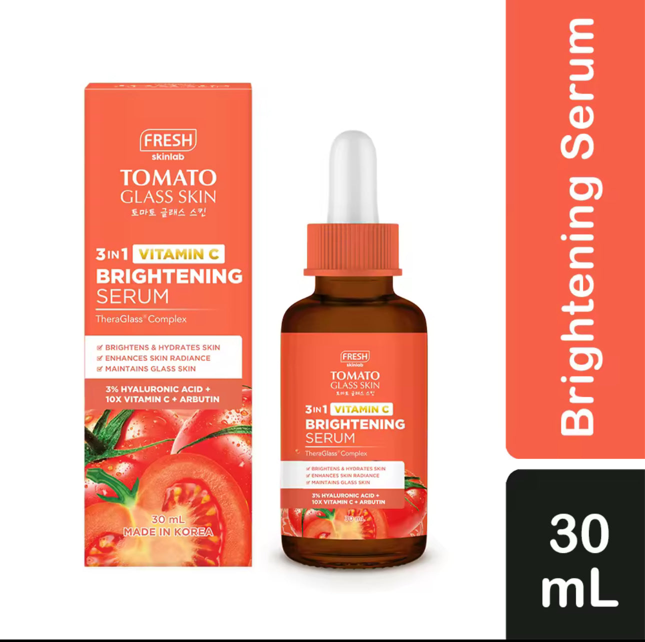 FRESH Skinlab Tomato Glass Skin 3in1 Vitamin C Brightening Serum 30 mL