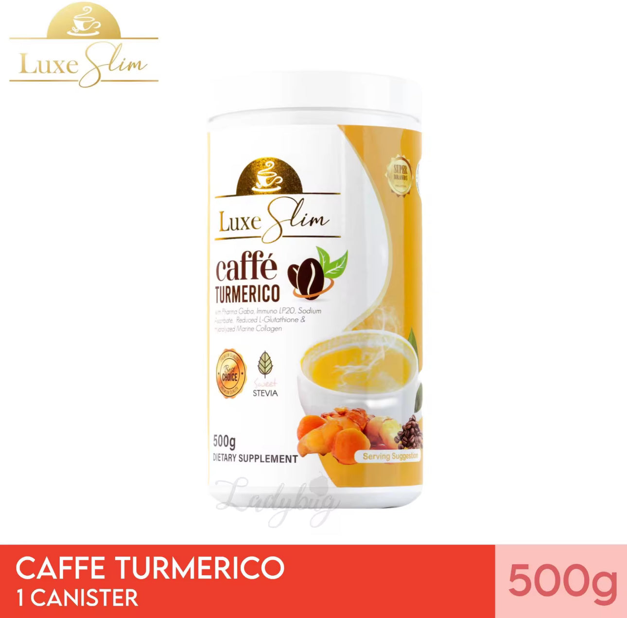 Luxe Slim Caffe Turmerico | 500g