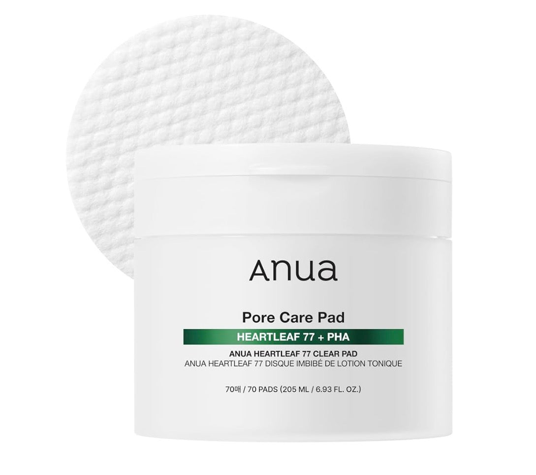 ANUA Heartleaf 77 + PHA Clear Pad | Pore Care Pad | 70 Pads