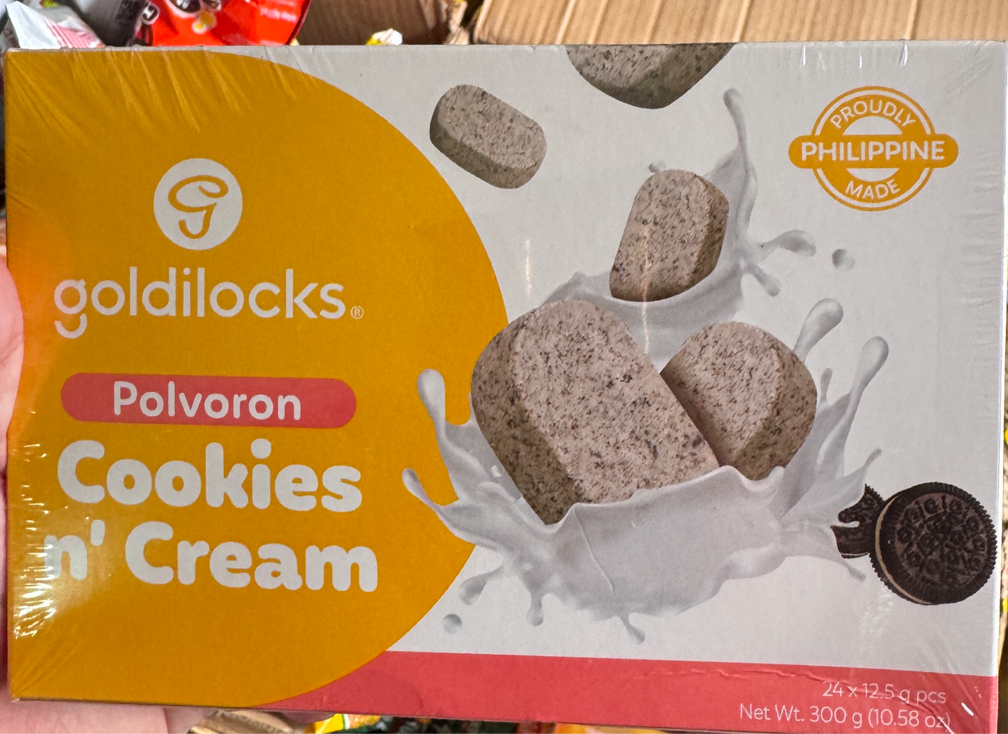 GOLDILOCKS COOKIES&CREAM POLVORON 300g