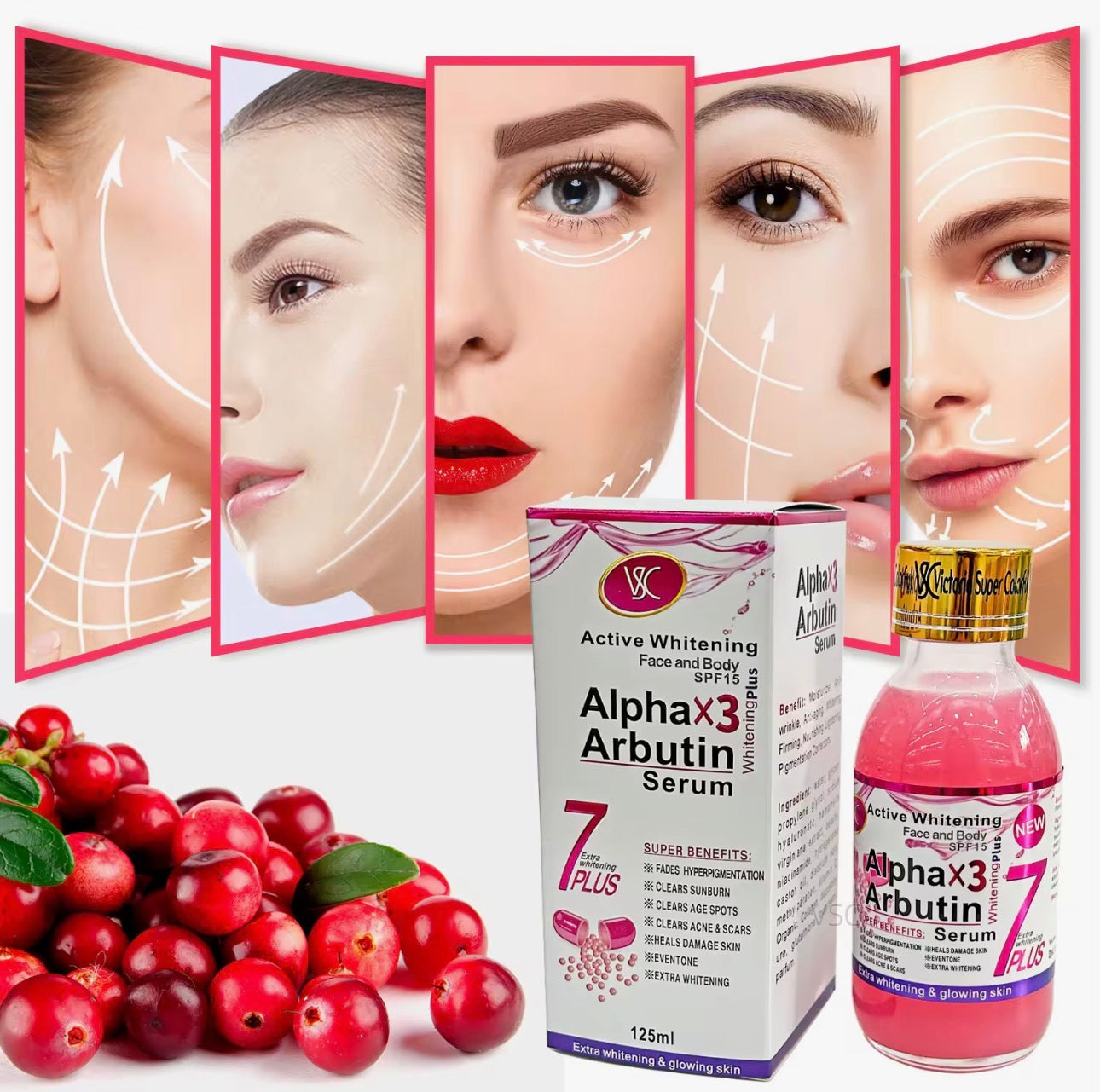 Alpha X3 Arbutin Whitening Serum SPF15 | 125ml | 7PLUS