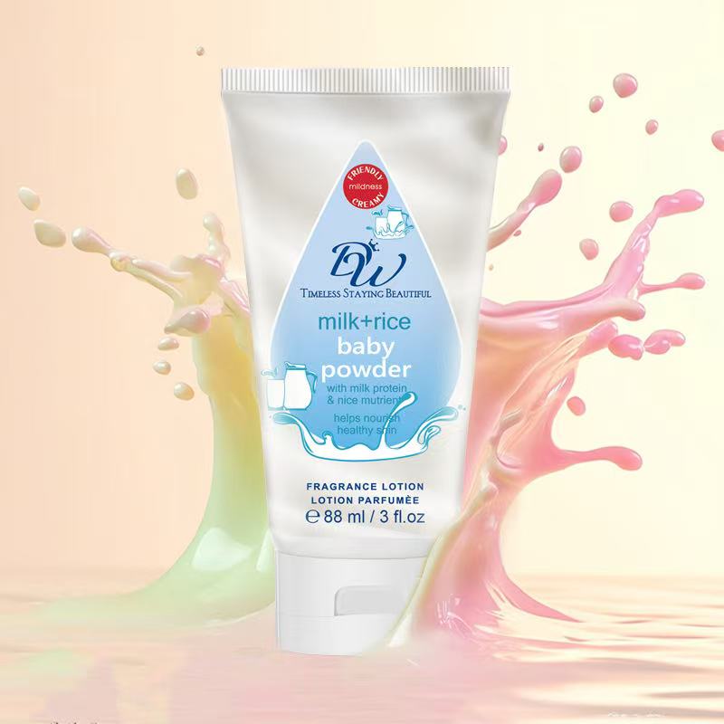 DW baby powder lotion 88ML | Milk + rice | Blossoms