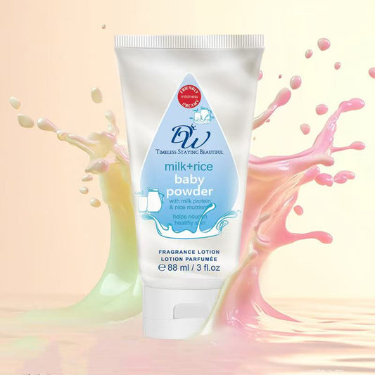 DW baby powder lotion 88ML | Milk + rice | Blossoms