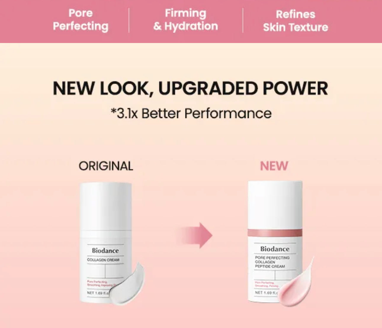 Biodance Pore Perfecting Collagen Peptide Cream | 50ml | authentic from Korea