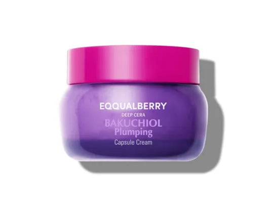 Eqqualberry Deep Cera Bakuchiol Plumping Capsule Cream | 50ml  | Authentic from Korea