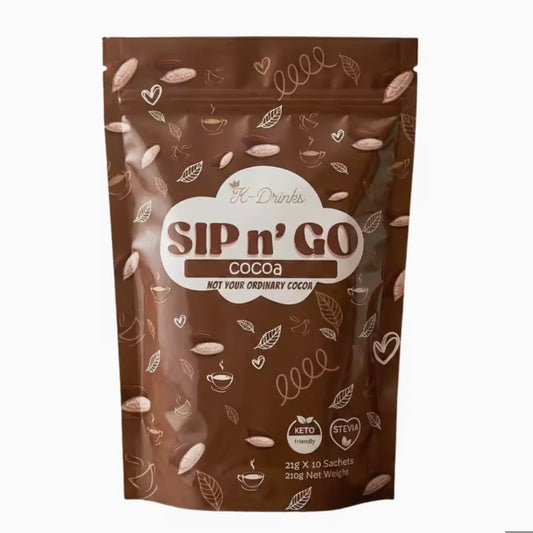 KDRINKS SIP n’ GO Cocoa | 10 sachets