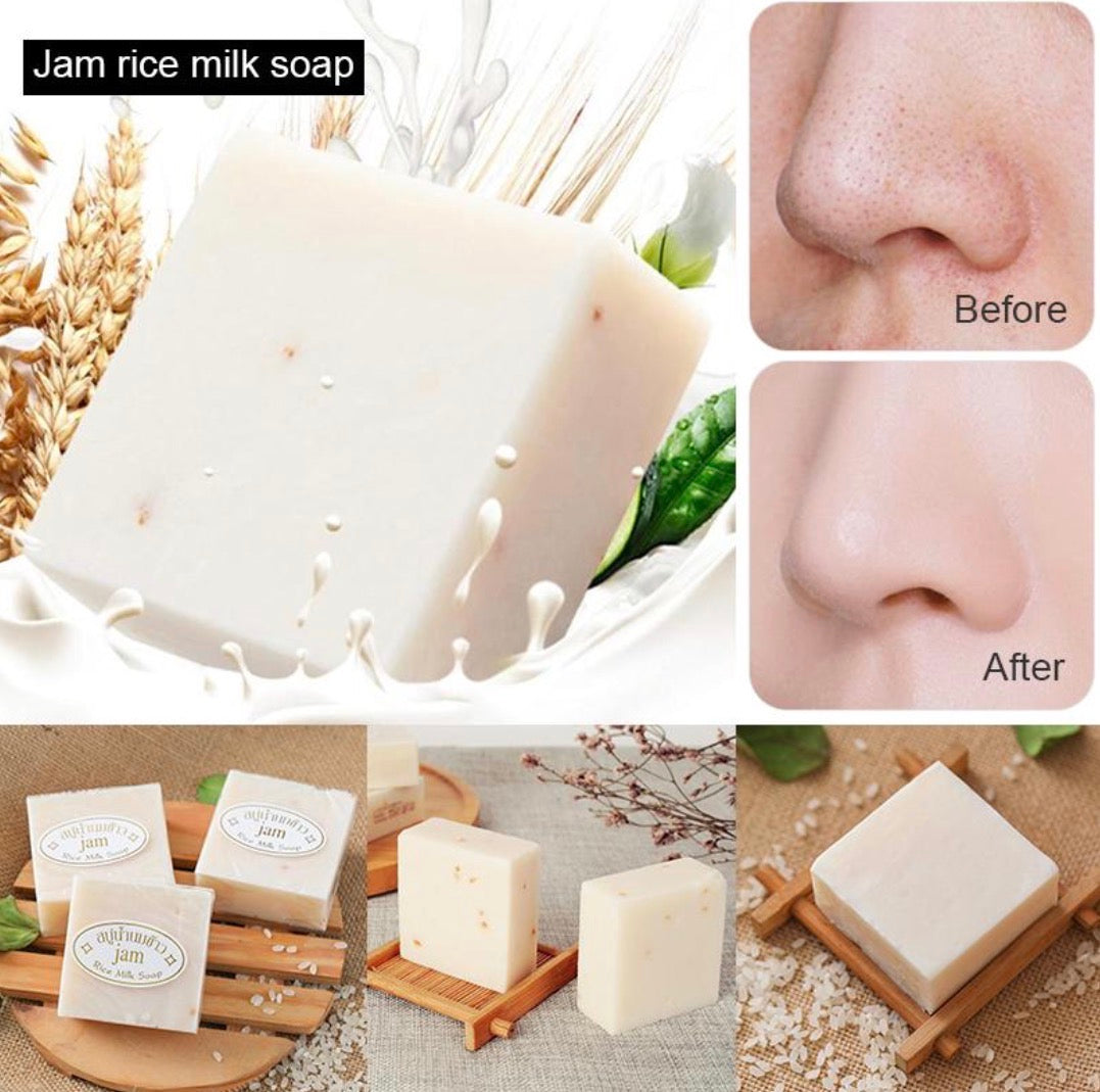 Jam Rice Milk Soap