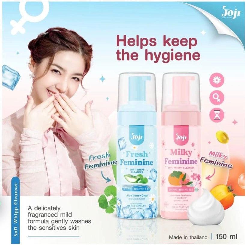 Joji Soft Whip Feminine Cleanser 150ml