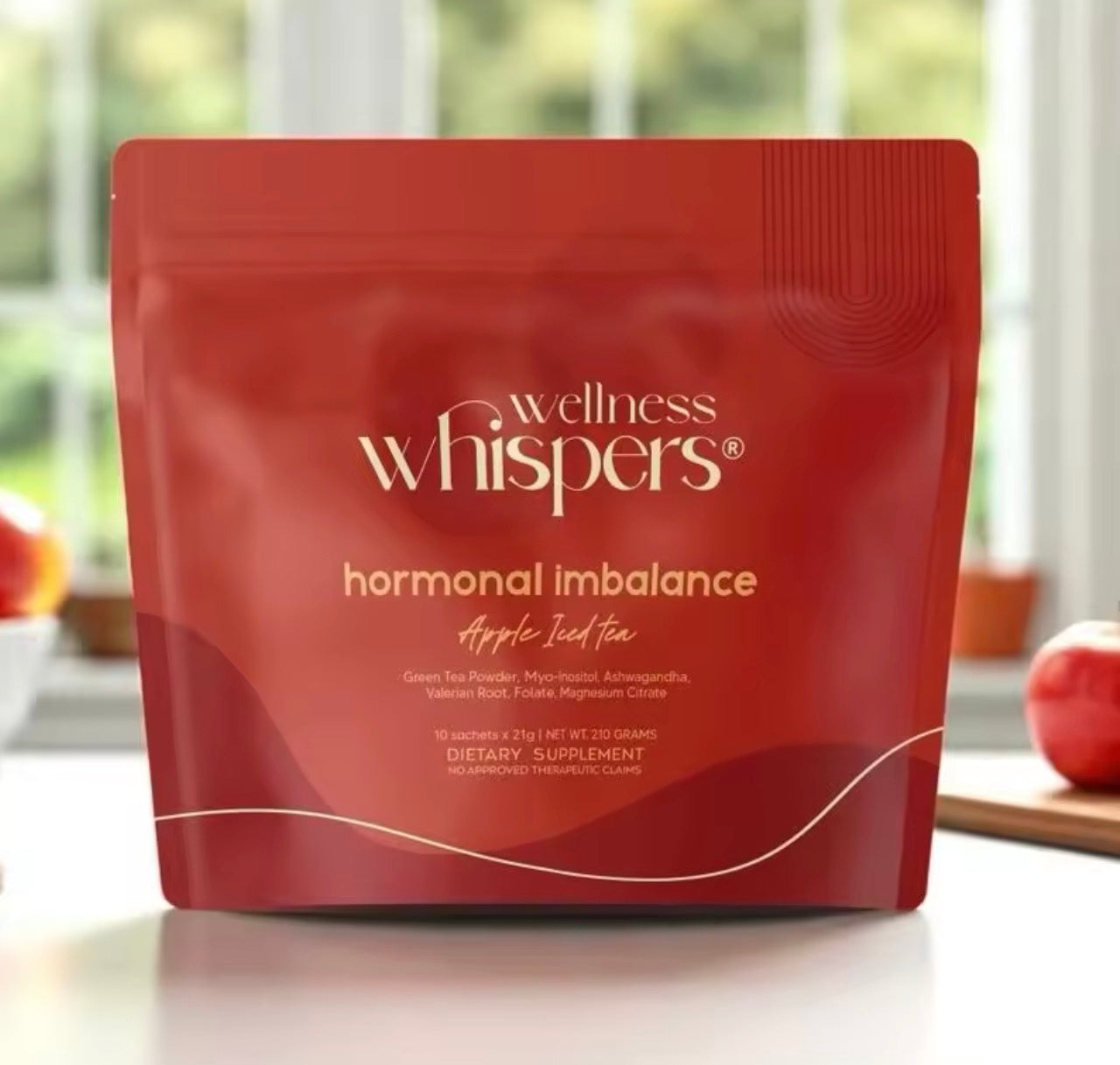 Wellness Whispers Hormonal Imbalance | Apple Iced Tea | 10sachets