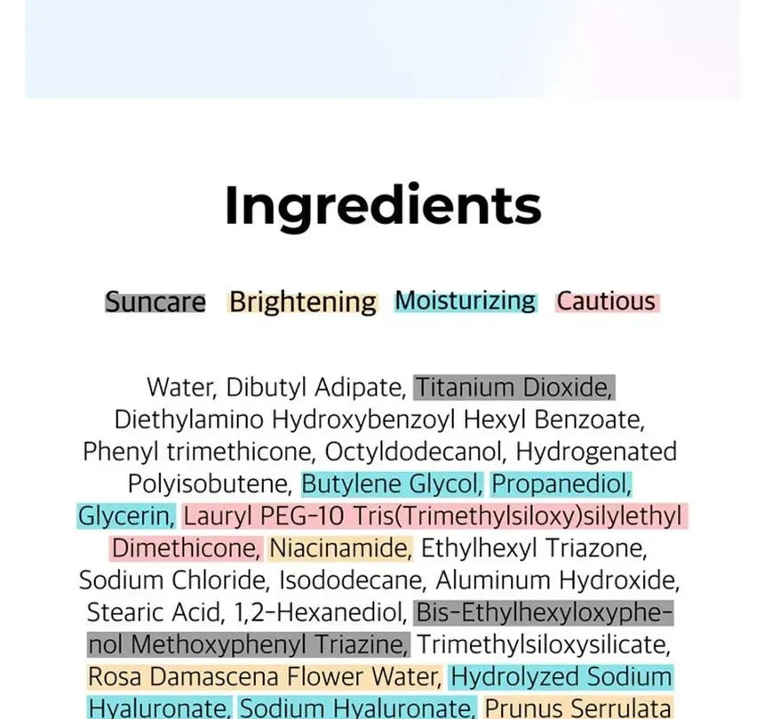 numbuzin - No.1 Pure Glass Clean Tone Up 50ml SPF 50+ PA ++++