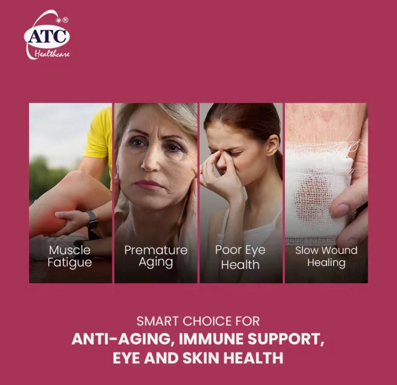 ATC Vita-E 400 IU – Vitamin E Softgel Capsules