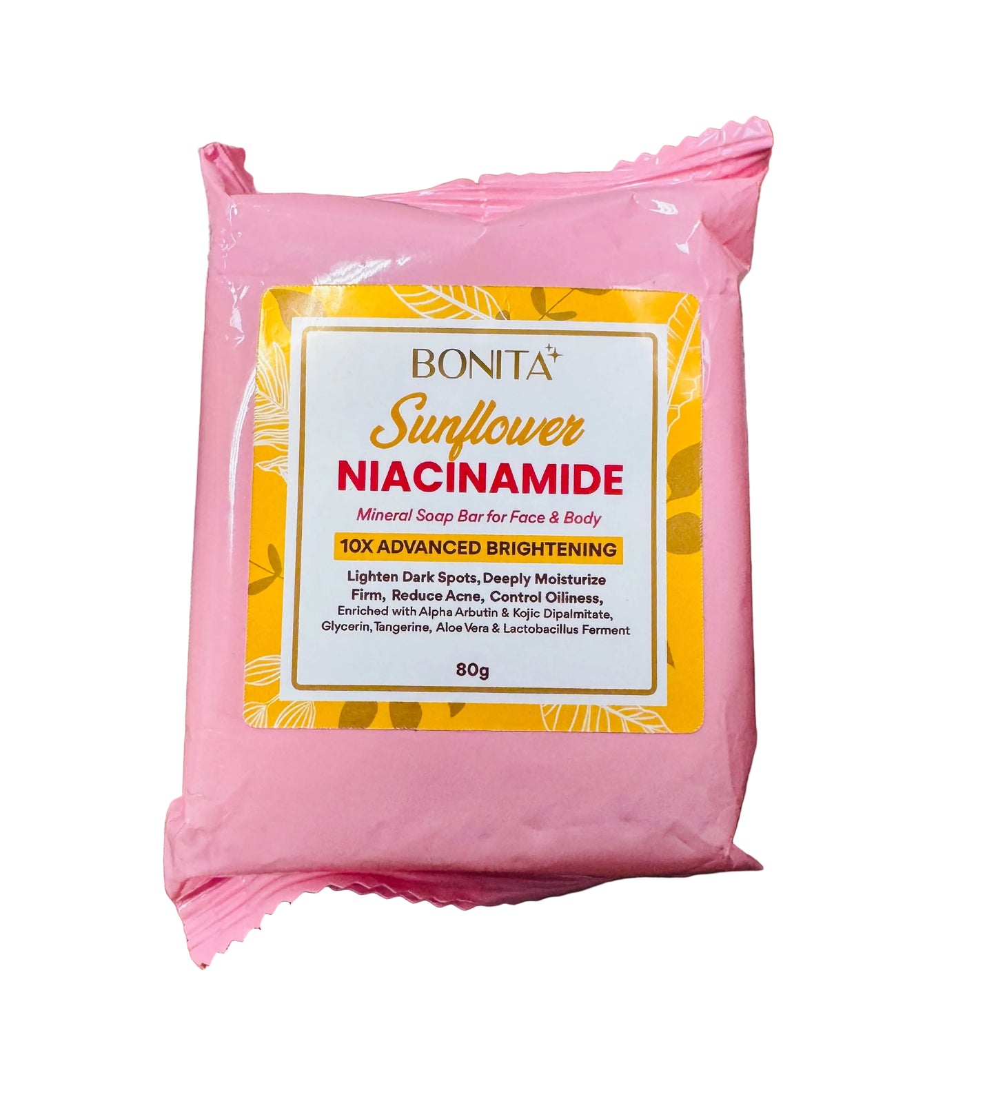BONITA Sunflower Niacinamide Soap |  80g