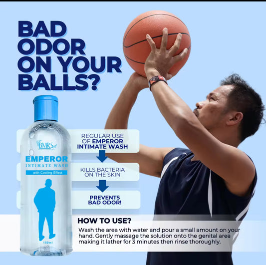 BMRS Emperor Intimate Wash | 150ml | For Men