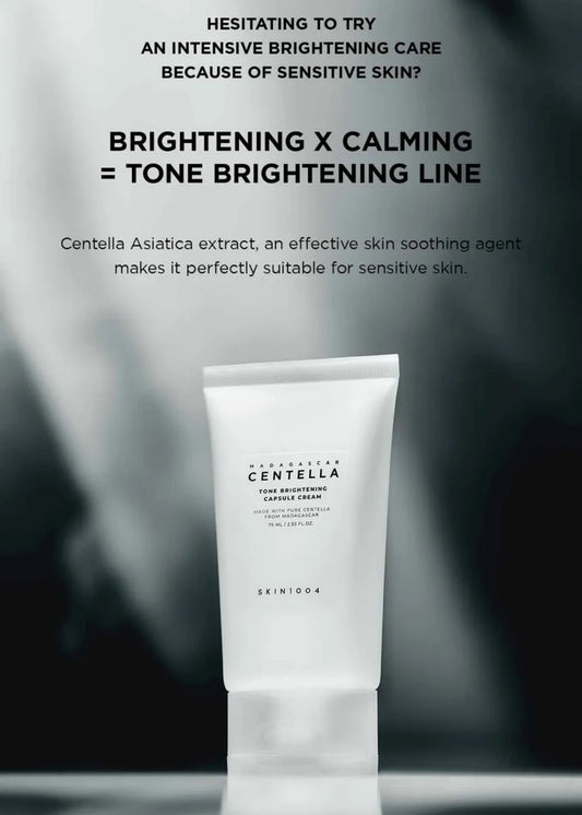 Centella Tone Brightening Capsule Cream | 75ml | SKIN1004 Madagascar | Authentic from Korea