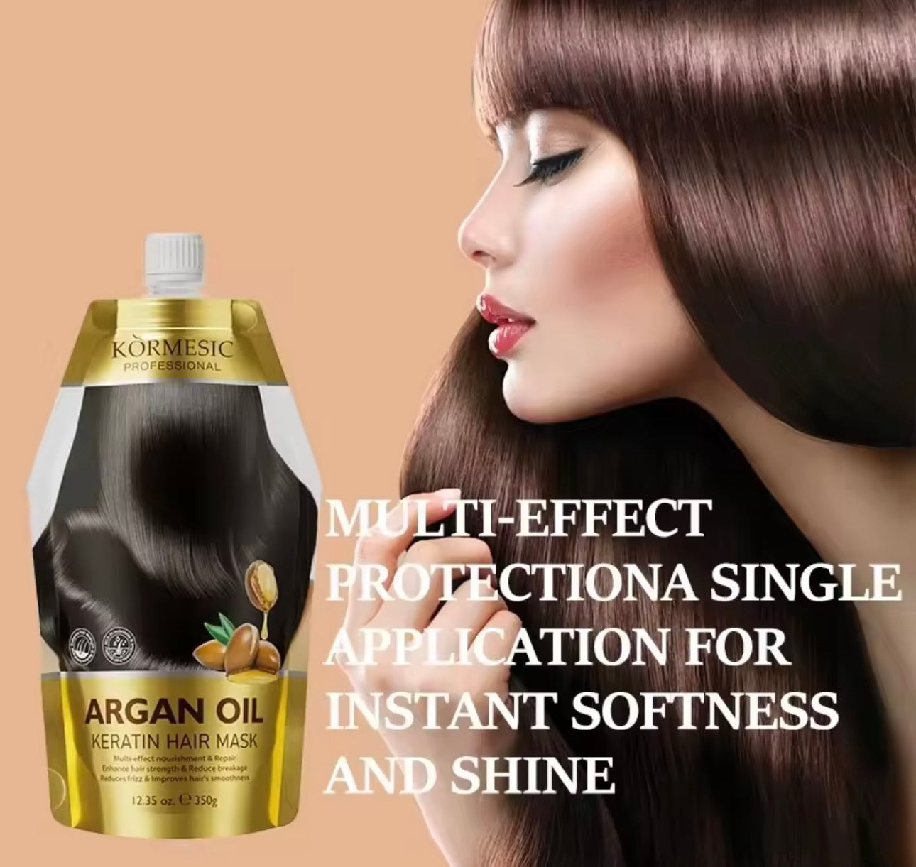 KORMESIC Professional Keratin Hair Mask | Botox |Argan Oil | Botox Repair Hair Mask | 350g