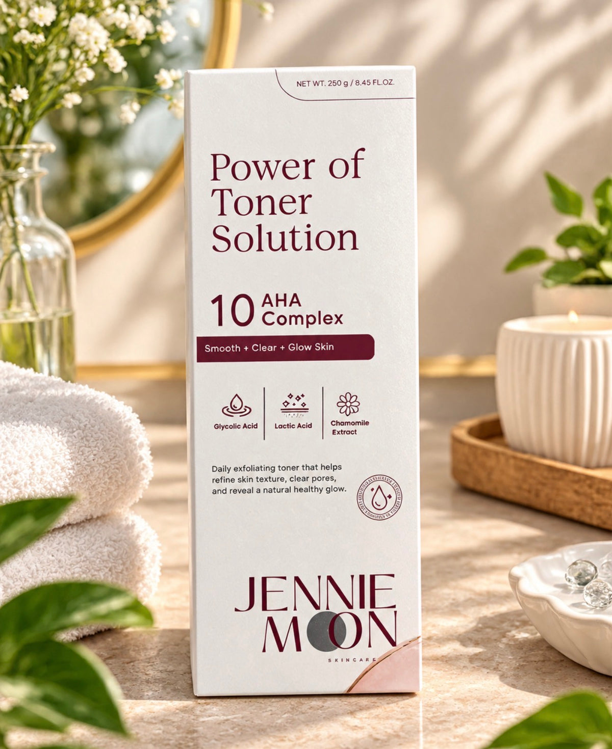 Jennie Mon Power of Toner Solution – 10 AHA Complex