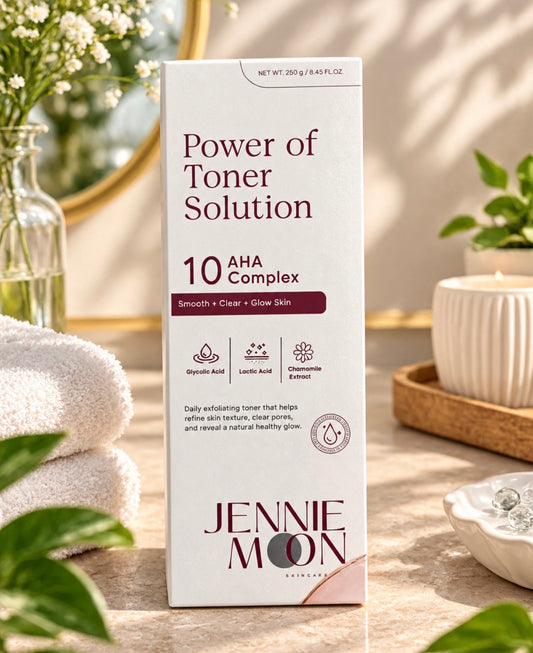 Jennie Moon Power of Toner Solution – 10 AHA Complex