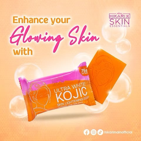 Hikari Skin Essentials Ultra White KOJIC skin Lightening Soap 75g