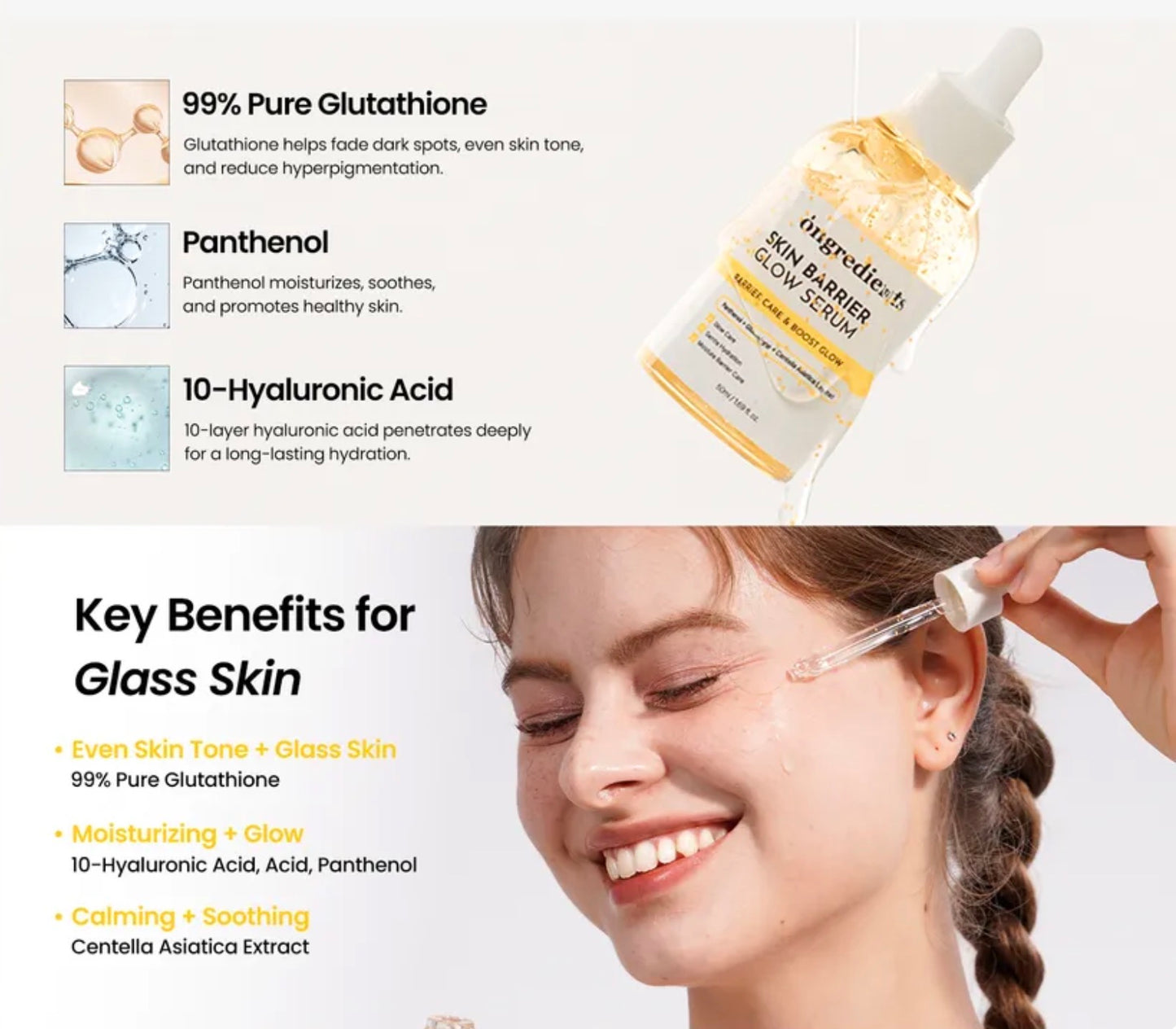 Óngredients Skin Barrier Glow Serum | 50ml