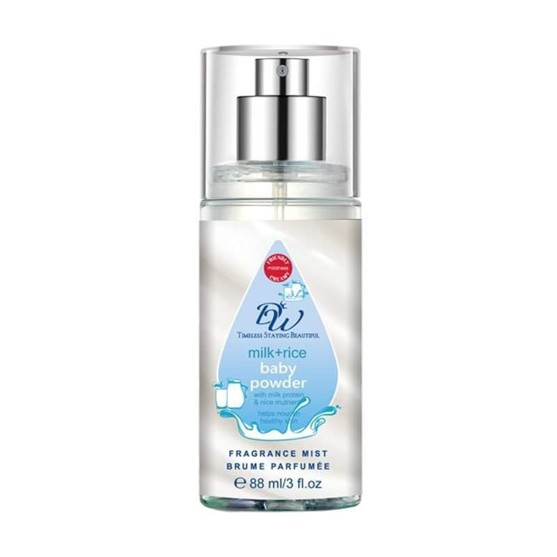 DW Baby Powder Fragrance Mist 88ML |Blossoms | Baby Powder. | Milk + Rice