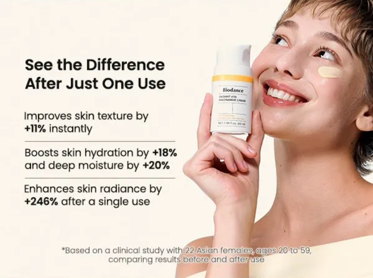 Biodance Radiant Vita Niacinamide Cream | 50ml | authentic from Korea