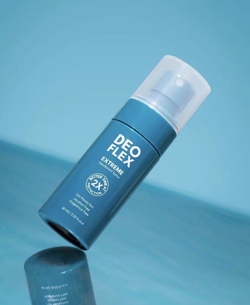 Deo Flex | Underarm Cream 25ml | Powder Fresh 80g | Deodorant soap 100g | Ultra Light Deodorant Spray 60ml | Extreme Deodorant Spray 60ml
