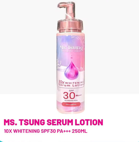 Ms. Tsung 10X Whitening Serum Lotion 250ml SPF30 PA+++