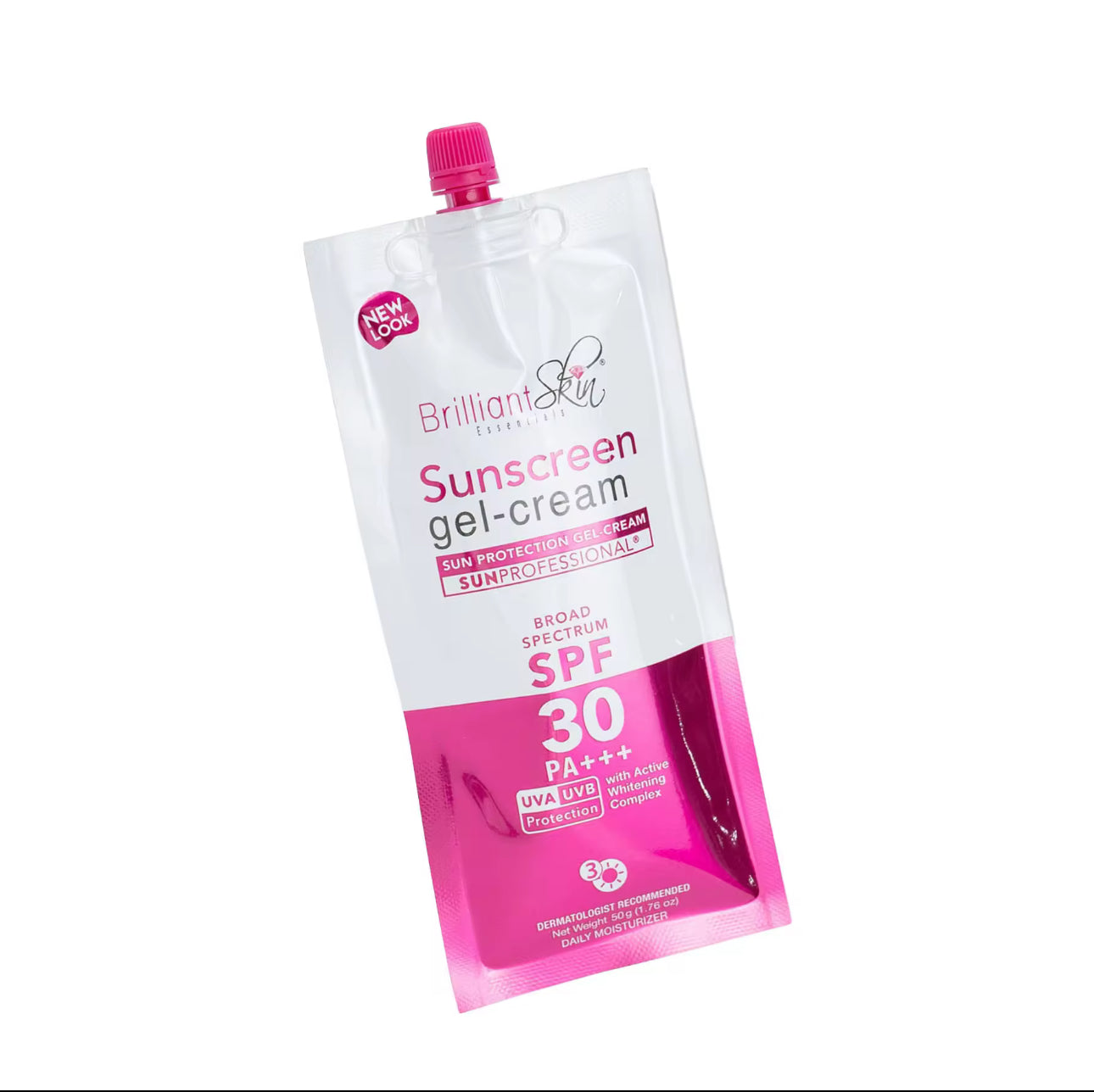 Brilliant Skin Sunscreen Gel-cream SPF30 50g Sachet