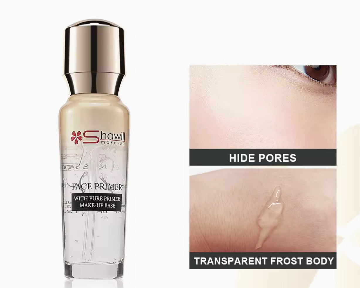 Shawill Perfect Face Primer with Pure Primer Make-Up Base| 6hr Long