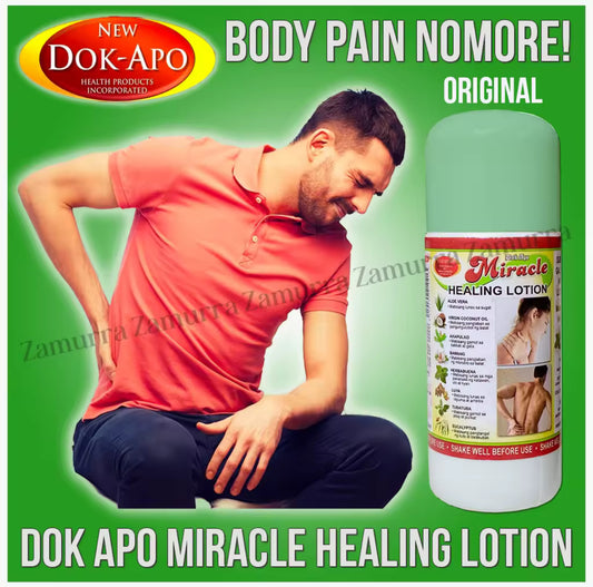 Miracle Healing Oil Lotion Body Back Pain Relief Reliever Ointment by Zamurra Main | Doc Apo
