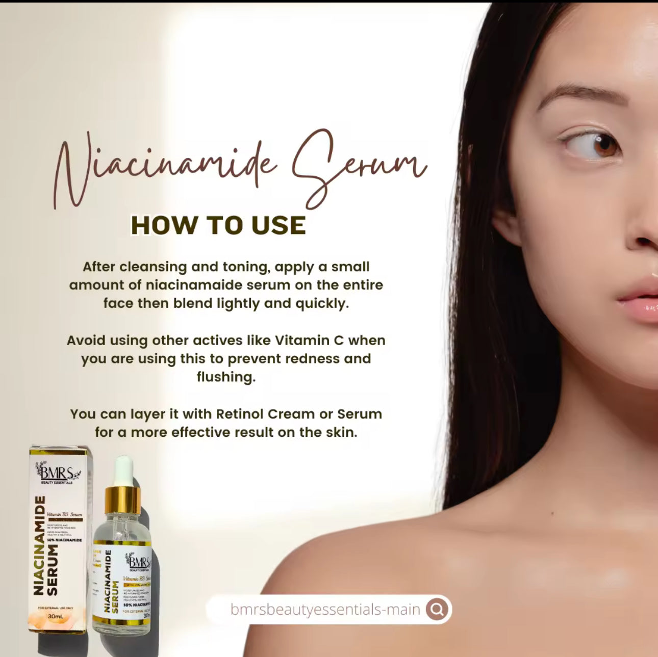 BMRS NIACINAMIDE SERUM 30ml