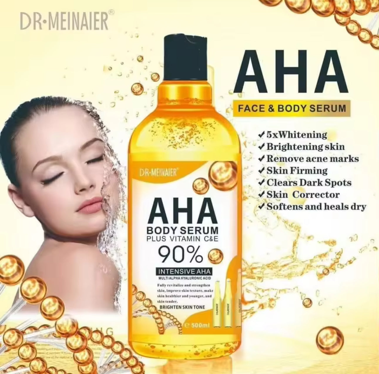 Dr Meinaier AHA Body Serum 500ml